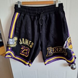 Lakers Black and Purple Men's Shorts